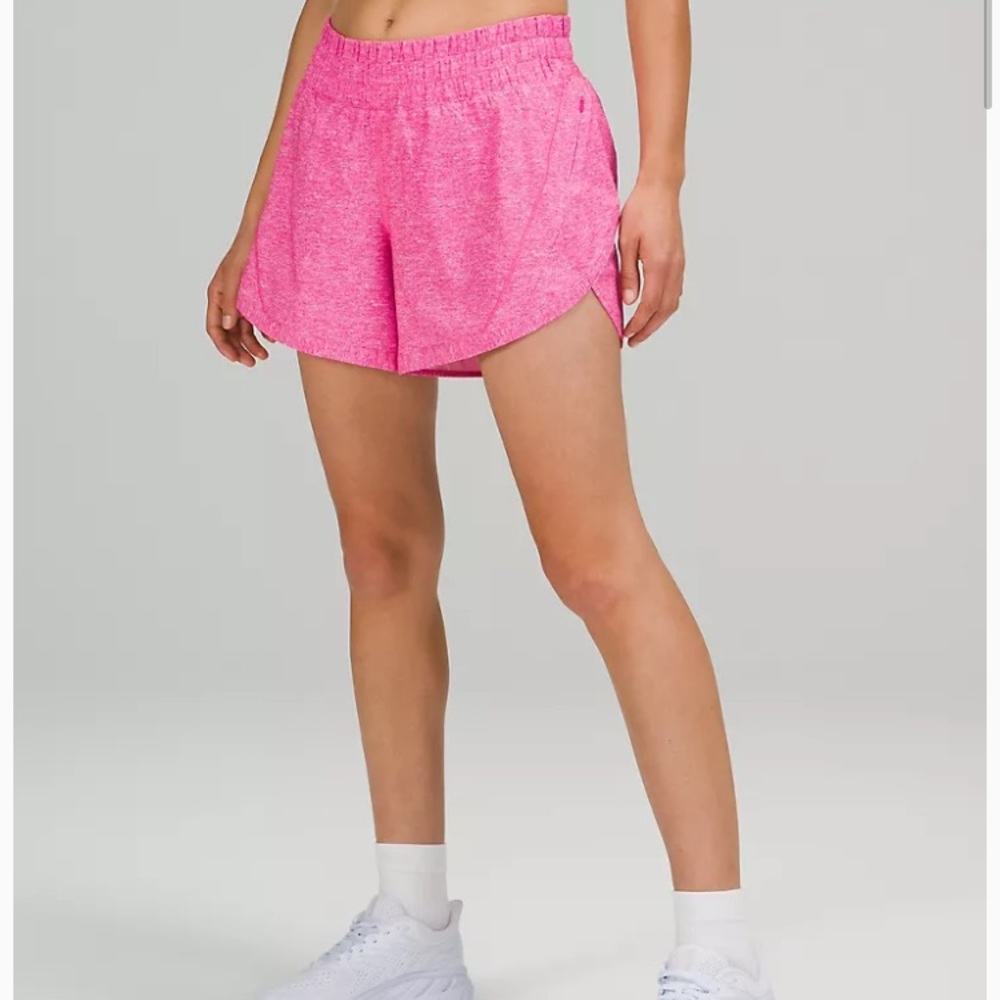 Lululemon Track That Mid-Rise Lined Short 5"